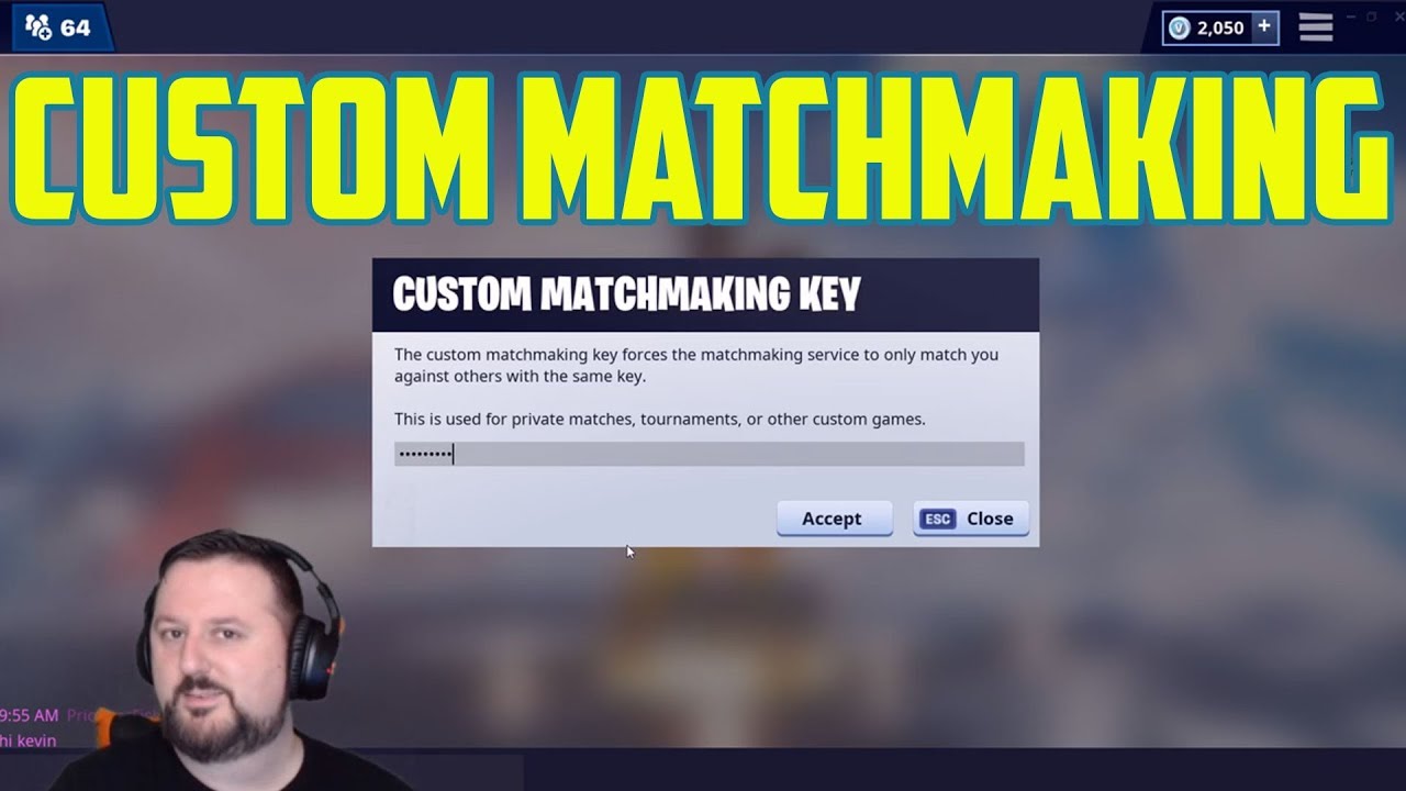 Video thumbnail for Custom Matchmaking Fortnite Season 8 - Everything EXPLAINED!