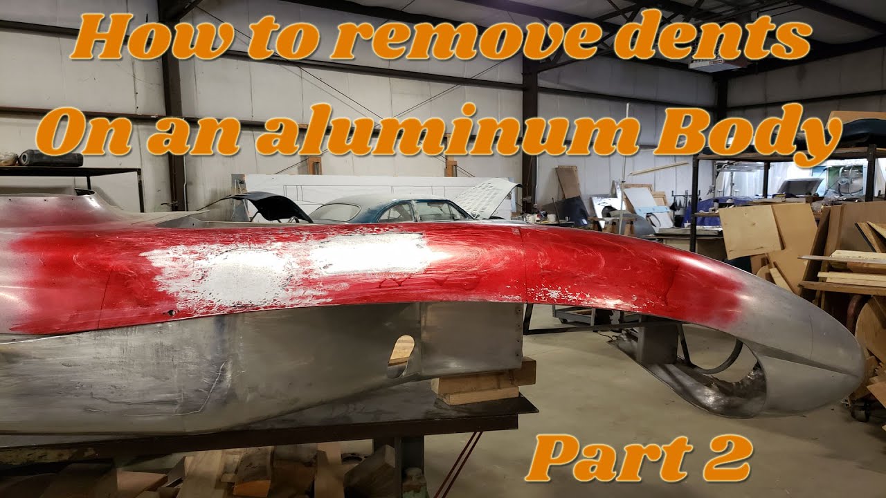 Video thumbnail for Auto Body Repair: How to remove dents from Aluminum Part 2