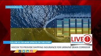 'Video thumbnail for Spanish Version - Hiscox to provide shipping insurance for Ukraine grain corridor'