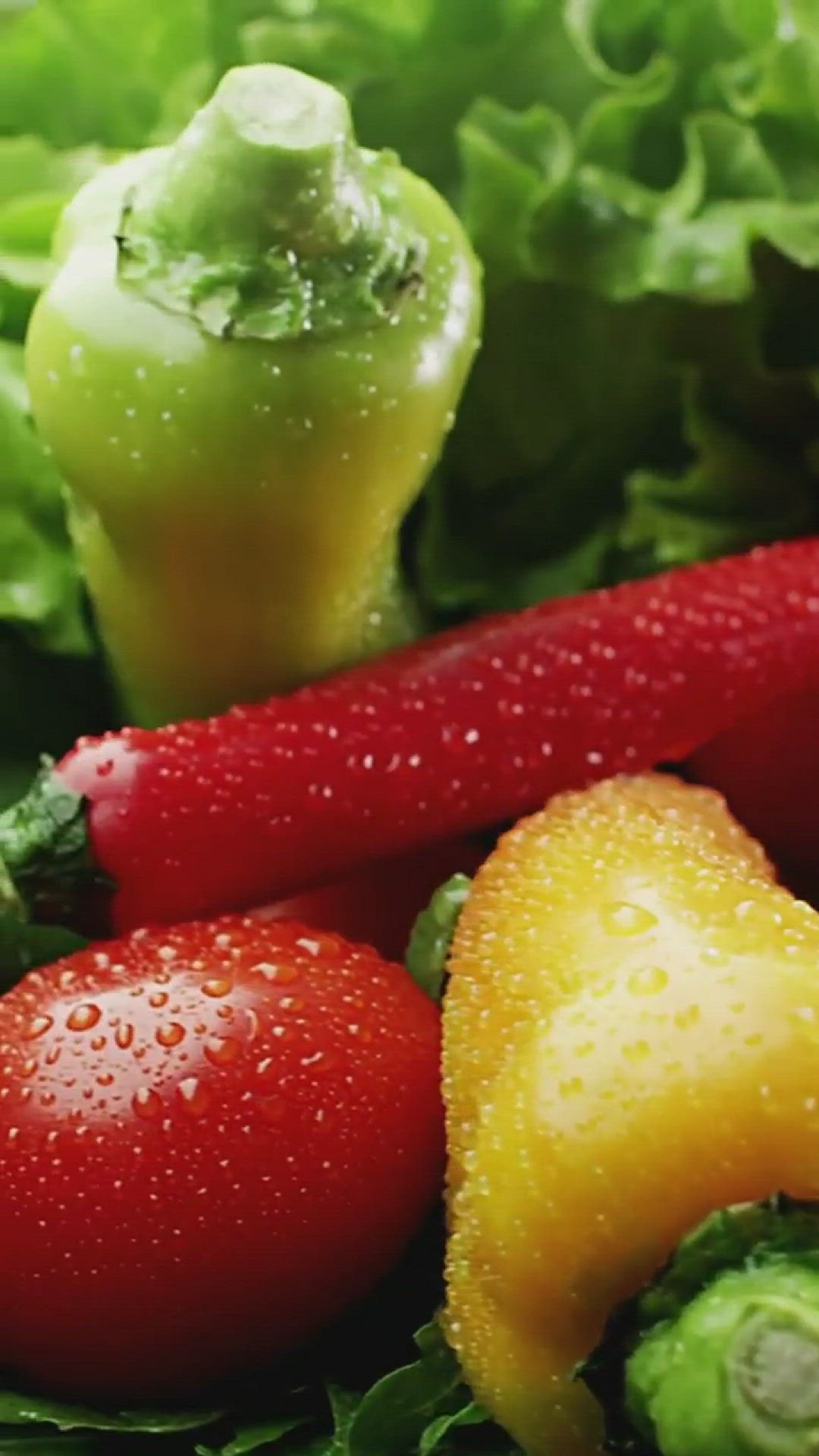 'Video thumbnail for Are vibrantly colored vegetables healthier? #shorts'