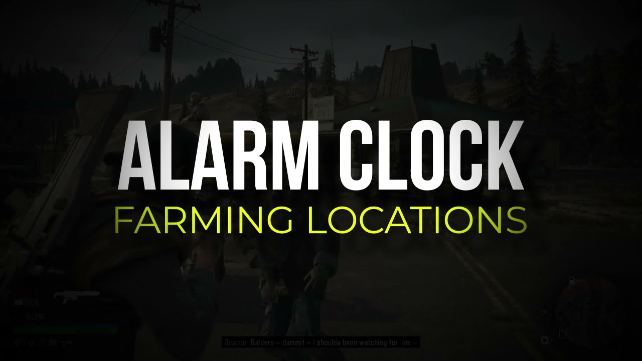 Video thumbnail for Days Gone Alarm Clock Farming Locations - Crafting Attractor Bombs (2021)