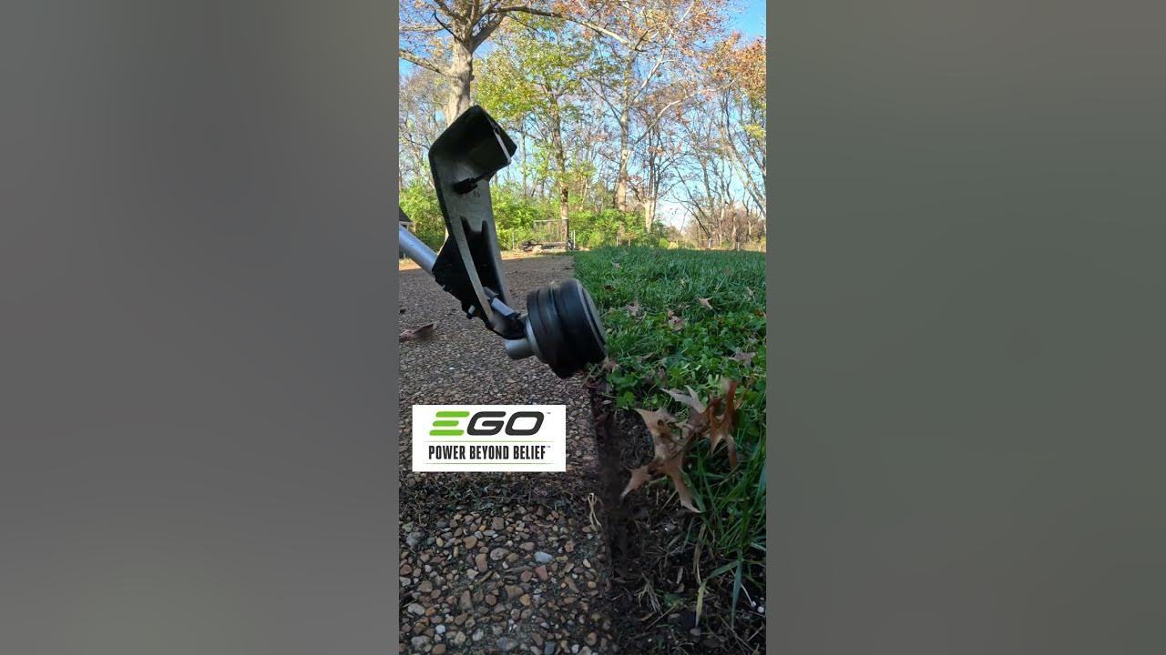 'Video thumbnail for HEAD-TO-HEAD: EGO vs Ryobi String Trimmer #shorts'