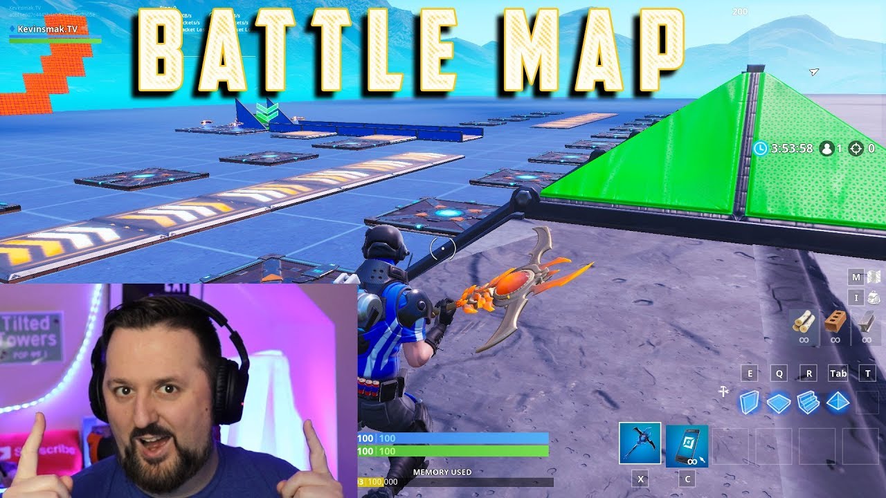 Video thumbnail for My Fortnite Creative Mode Battle Arena