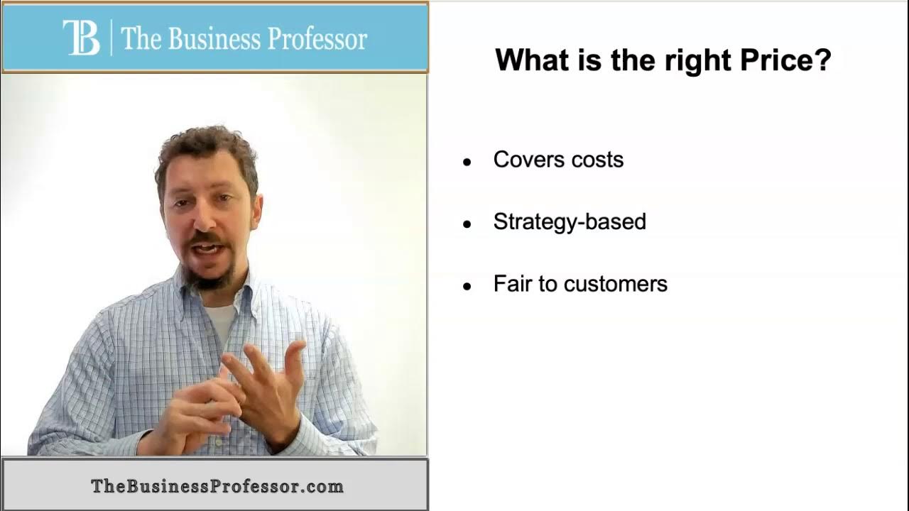 Video thumbnail for 4 Ps of Marketing - What is Price?