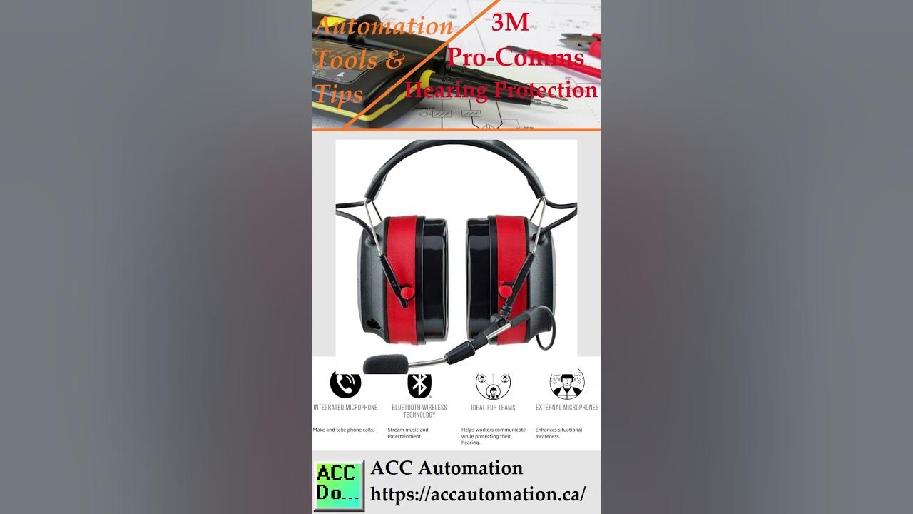 'Video thumbnail for Automation Tools - 3M Pro-Comms Hearing Protection'