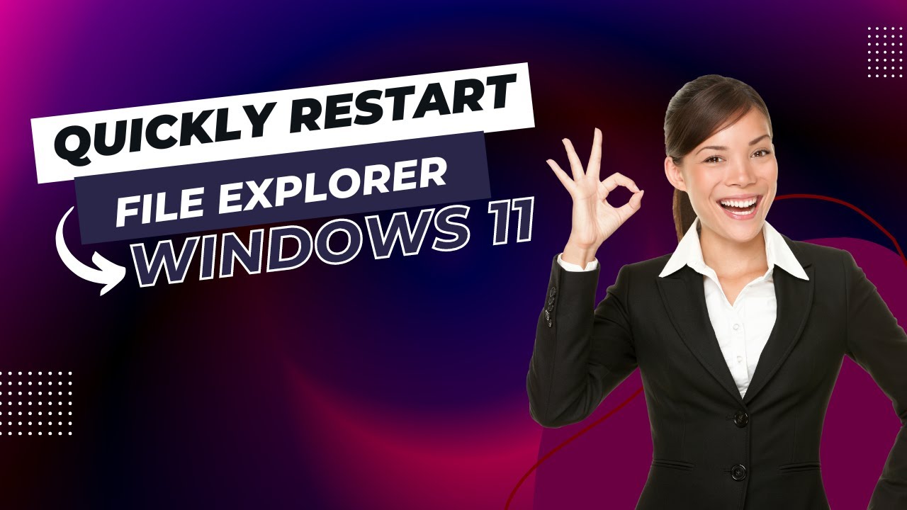 'Video thumbnail for How to Quickly Restart File Explorer on Windows 11?'