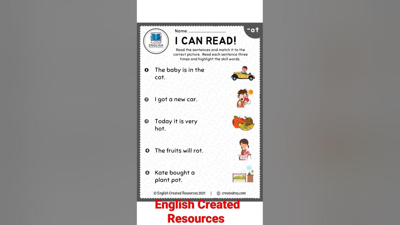 Video thumbnail for New! Phonics Fluency New! 👇https://www.nortechplus.com/2022/10/phonics-fluency-read-and-match.html