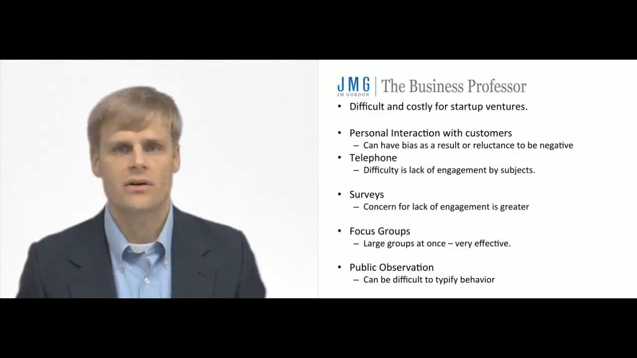 'Video thumbnail for Primary Market Research Methods'