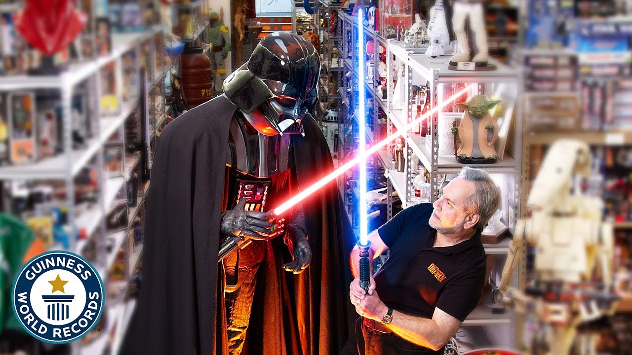 'Video thumbnail for Meet the man with the world's biggest Star Wars memorabilia collection'