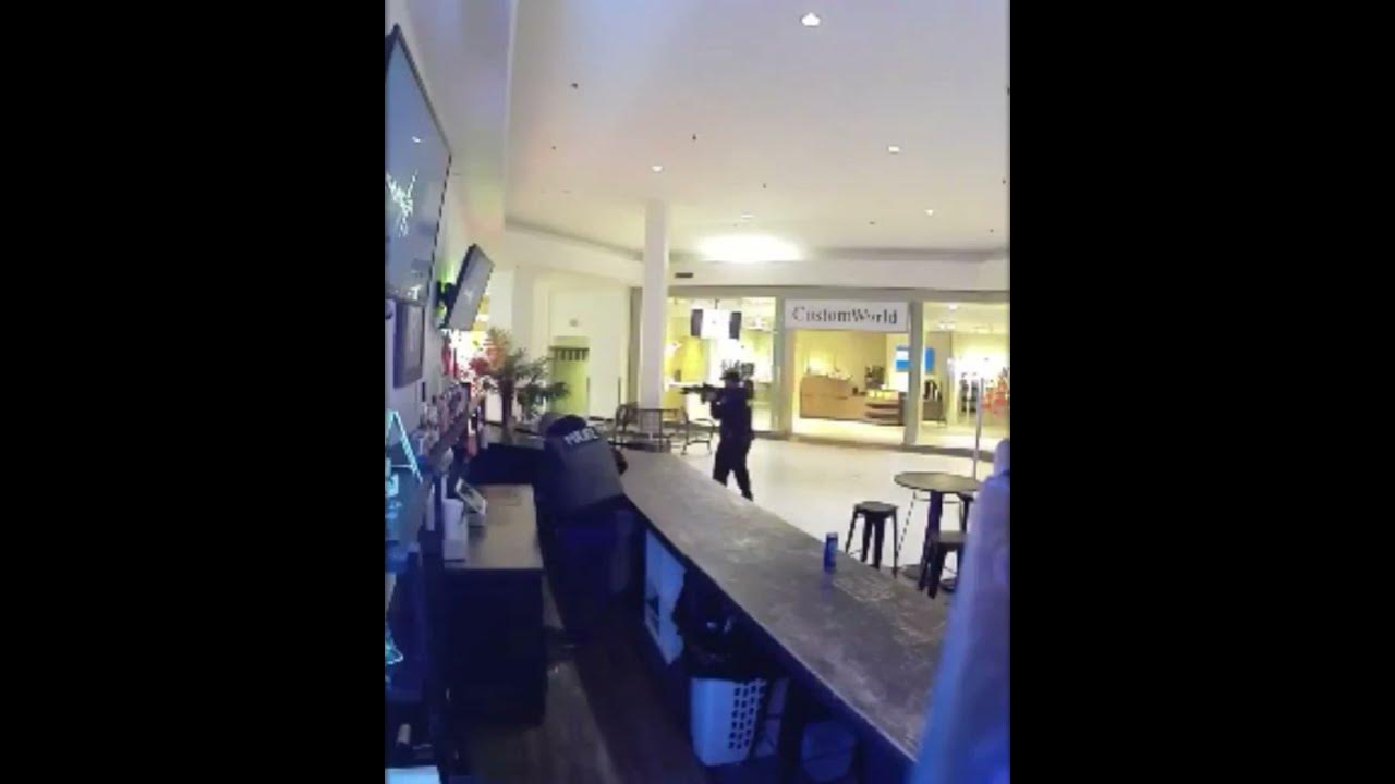 Video thumbnail for Footage from the minibar at Cielo Vista captures the moments that gunshots rang throughout the mall