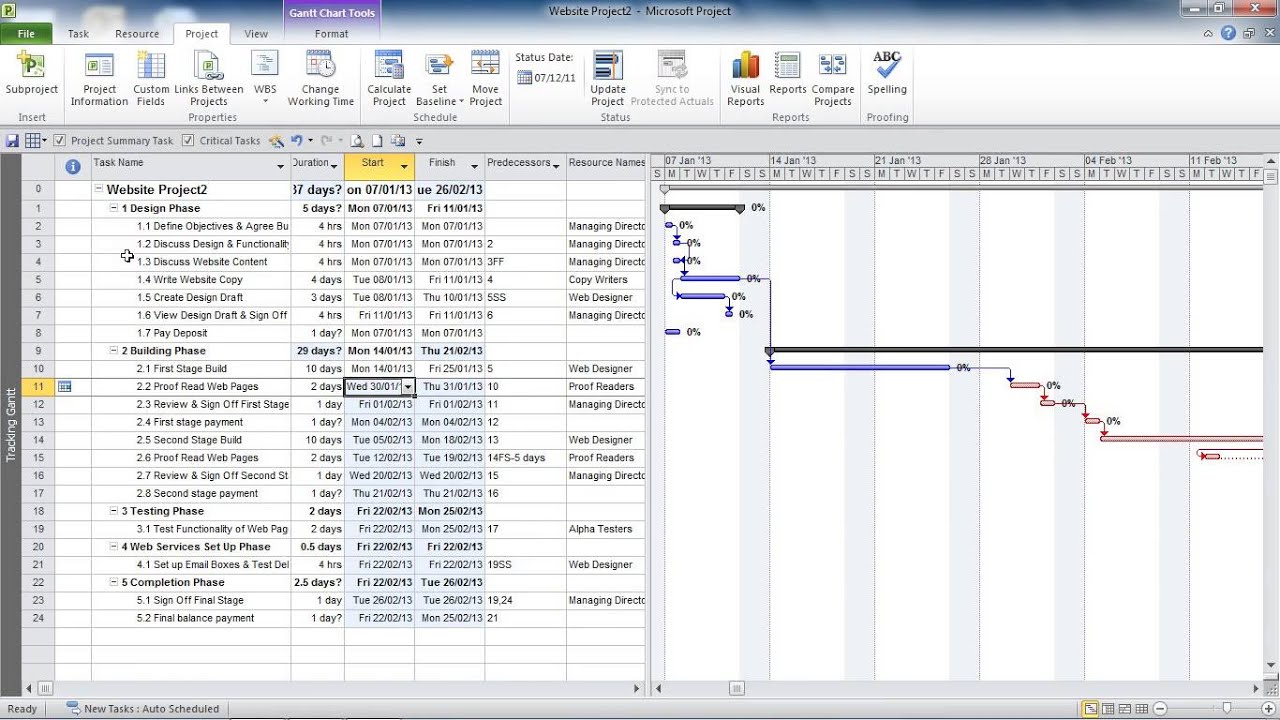 Video thumbnail for Using Task Constraints in MS Project
