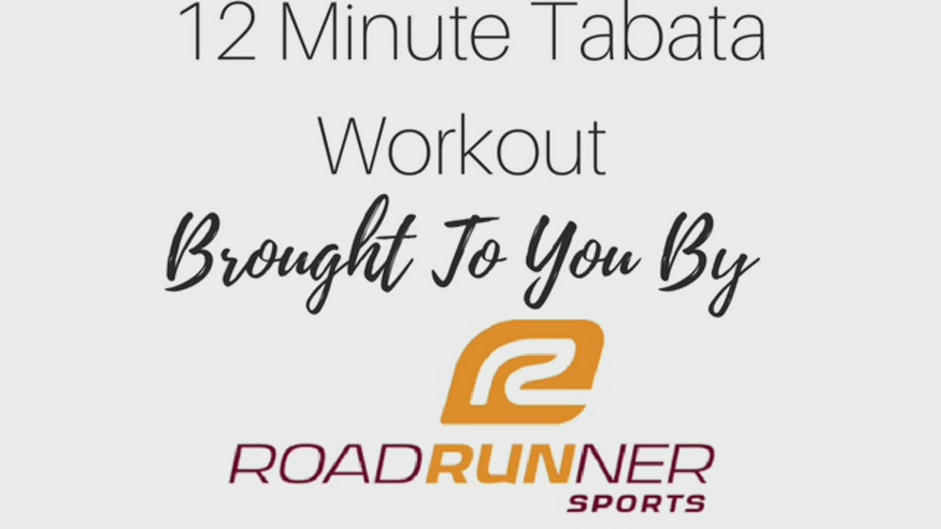 Video thumbnail for 12 Minute Tabata Workout