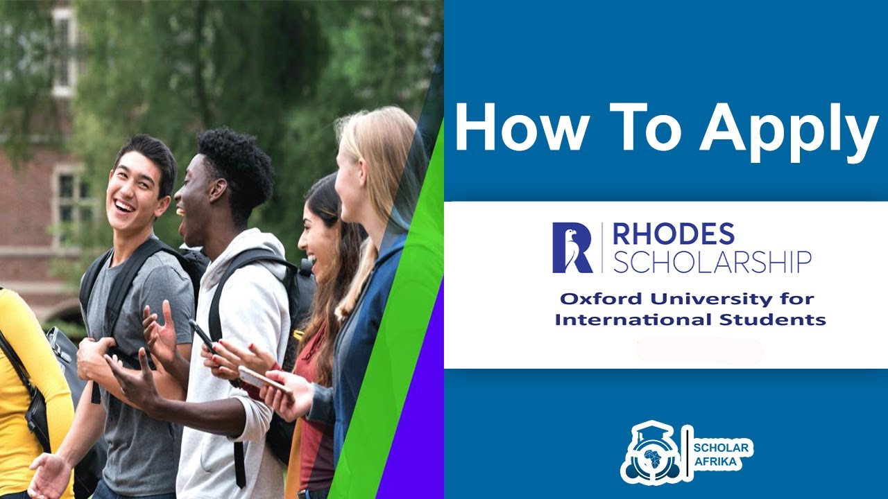 'Video thumbnail for Rhodes Scholarship for International Students 2025'