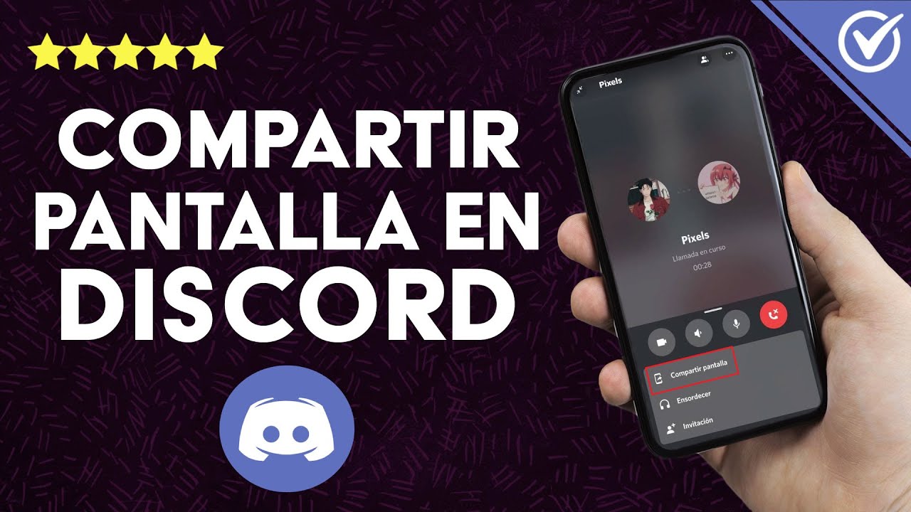 Video thumbnail for ¿Cómo compartir pantalla en DISCORD desde mi PC o móvil con Android?