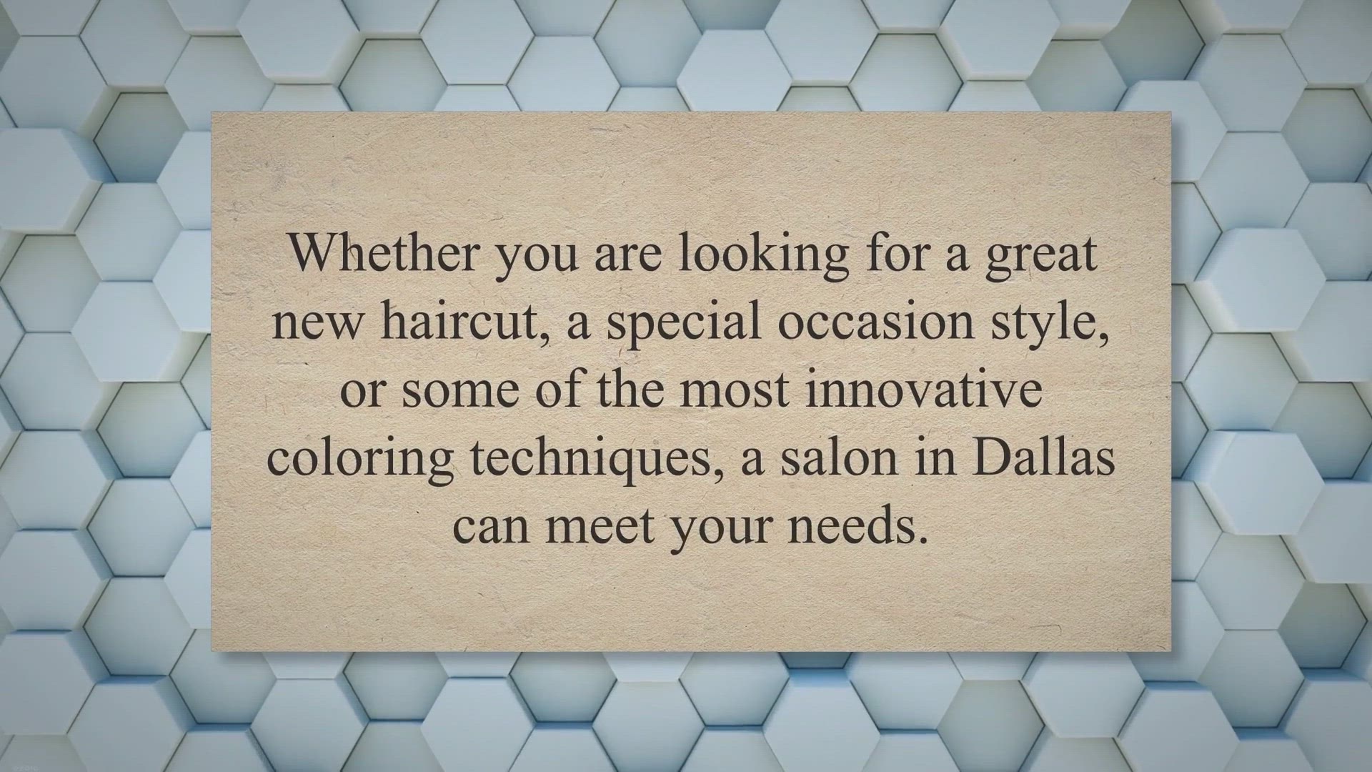 Video thumbnail for Discover the Best Hair Salons in Dallas: A Guide to the Top 10