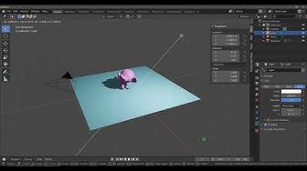 Video thumbnail for Daily Blender Tip - Track A Light To An Objects Location