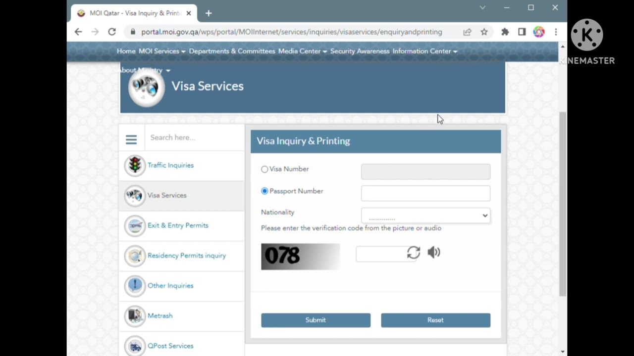 Video thumbnail for How to check Qatar Visa Online?
