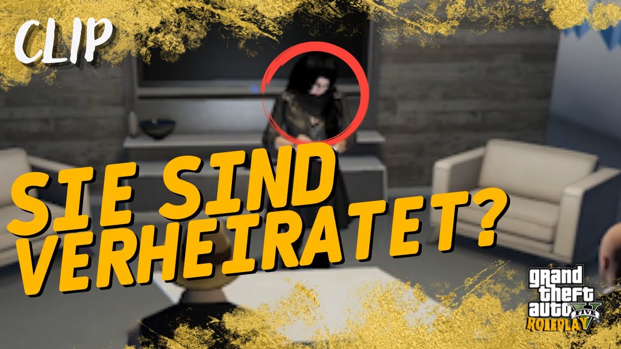 Video thumbnail for [CLIP] "Sie sind Verheiratet?" | GTAV ROLEPLAY | STATEV²