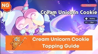 'Video thumbnail for Cream Unicorn Cookie Toppings Build (Cookie Run Kingdom)'