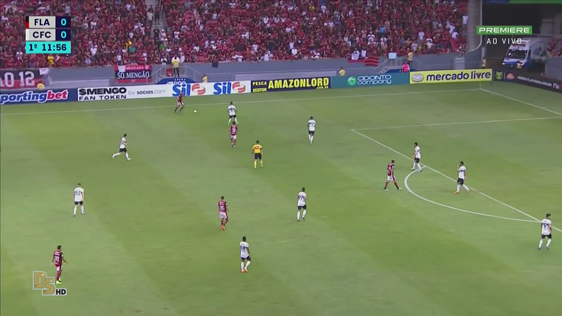Video thumbnail for Gol de Gustavo Henrique - Flamengo 2 x 0 Coritiba - Brasileirão 2022