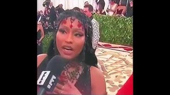 Video thumbnail for Nicki Minaj and Cardi B at Met Gala