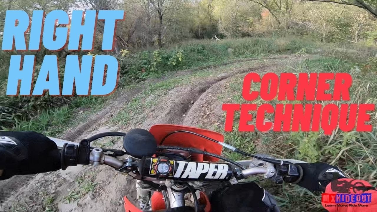 Video thumbnail for Right Hand Corners With Confidence On A Dirt Bike