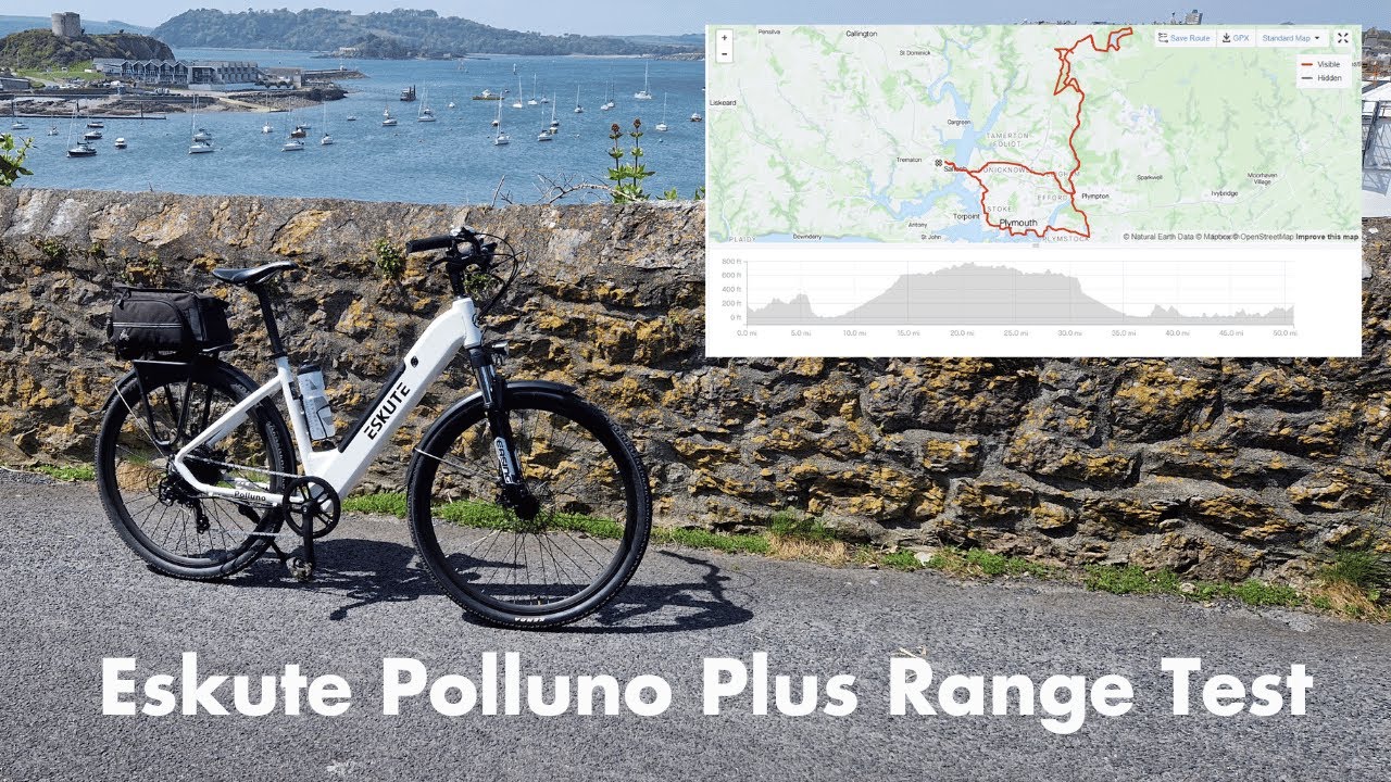 Video thumbnail for Eskute Polluno Plus Range Test: How Far on One Charge?
