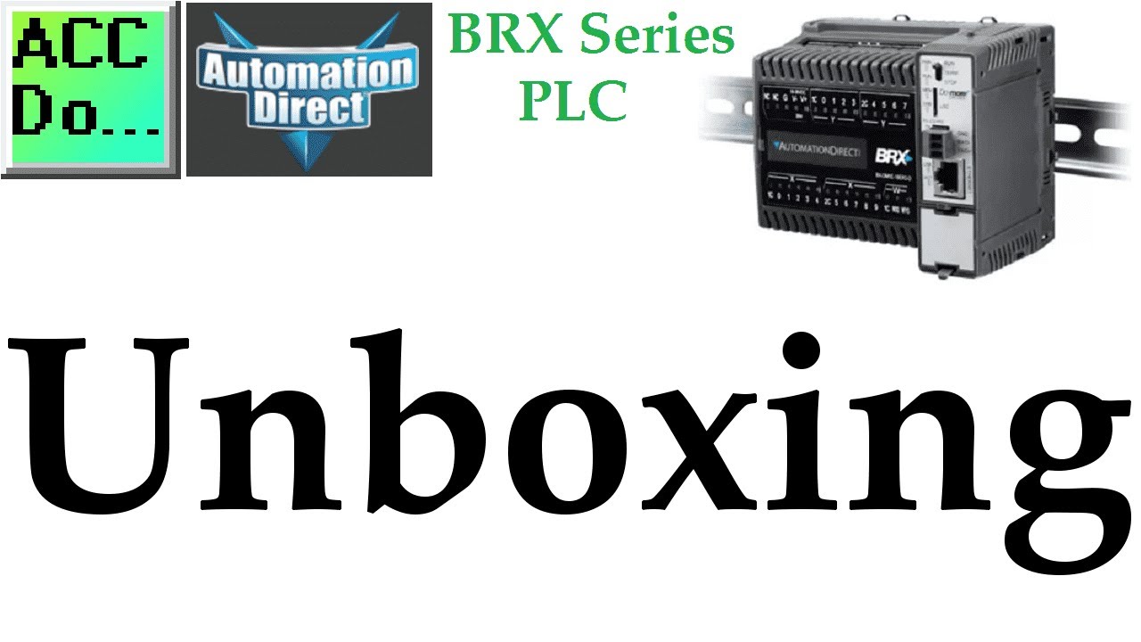 'Video thumbnail for BRX Do-More Series PLC Unboxing'