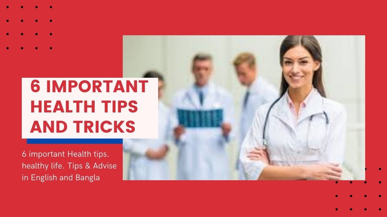 Video thumbnail for 6 important health tips and tricks | Healthy Tips to Improve Your Digestive System||