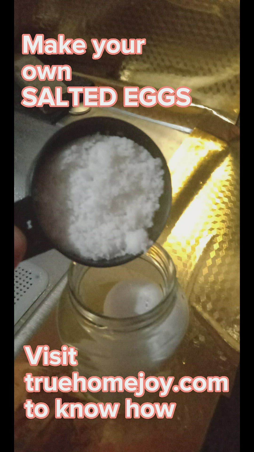 Video thumbnail for How to make salted eggs.