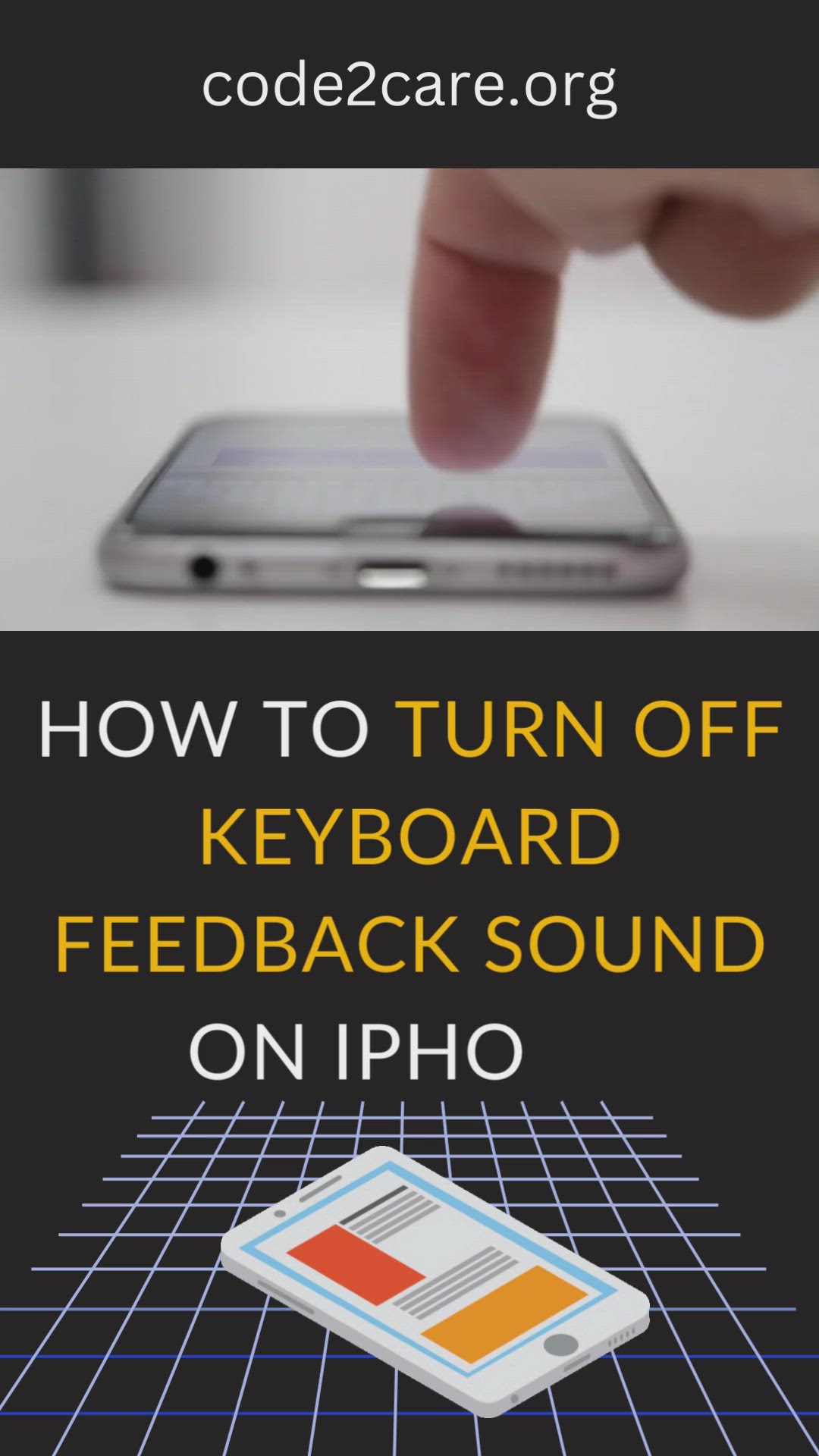 'Video thumbnail for How to Turn off Keyboard Feedback Sound on iPhone'