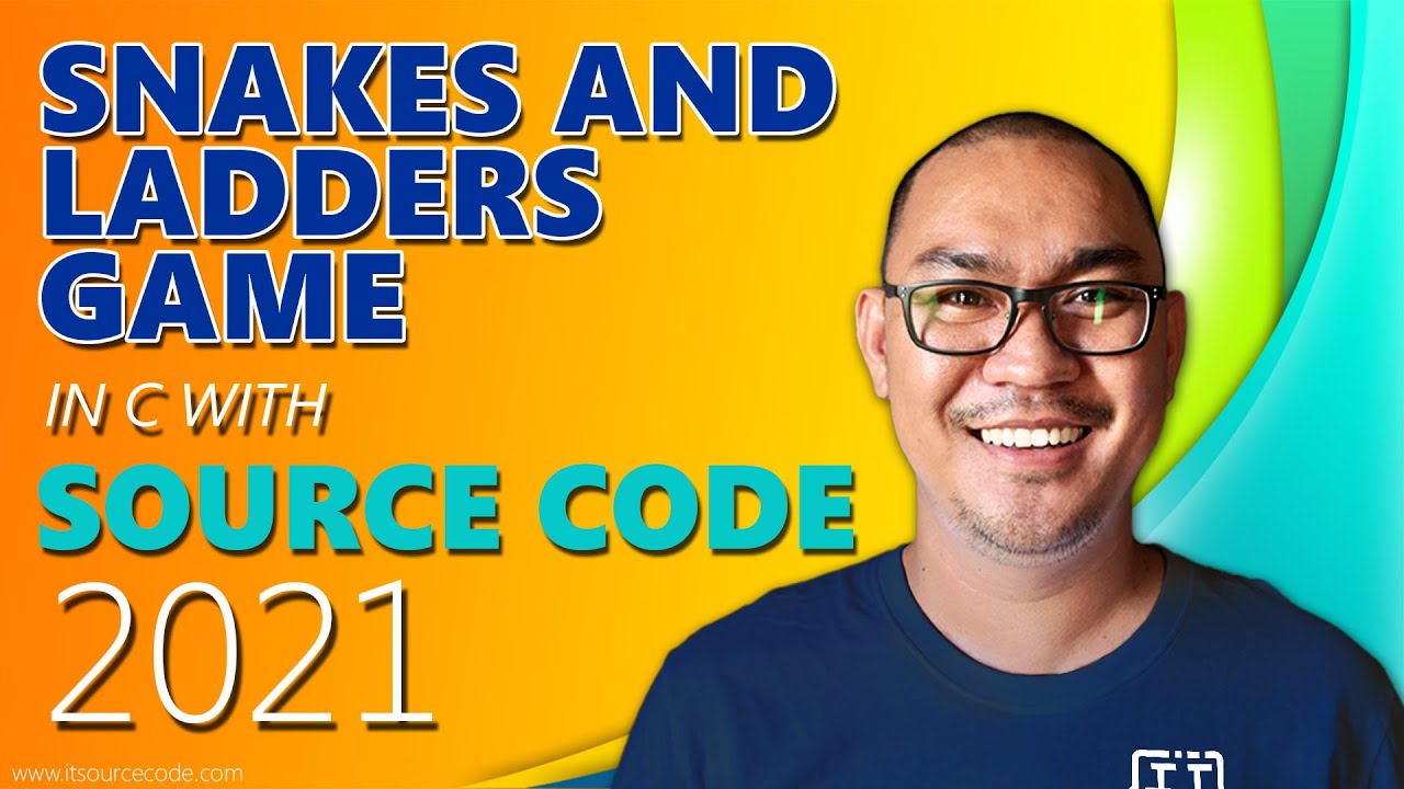 'Video thumbnail for Snakes and Ladders Game in C with Source Code 2021 | C Project with Source Code'