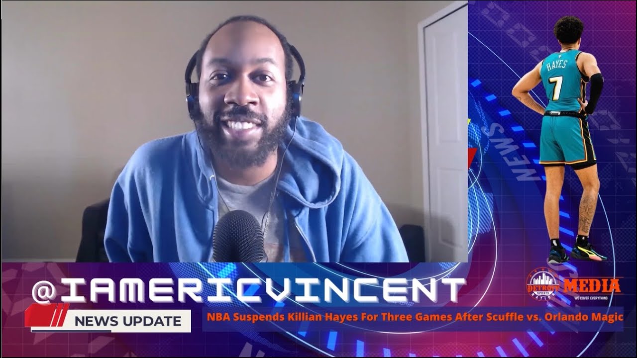 Video thumbnail for NBA Suspends Killian Hayes For Three Games After Scuffle With Orlando Magic