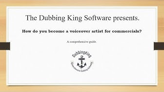 'Video thumbnail for How Do You Become A Voice Over Artist for Commercials? (Case Study)'