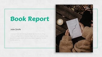 'Video thumbnail for Book Report PowerPoint Template and Google Slides Theme'