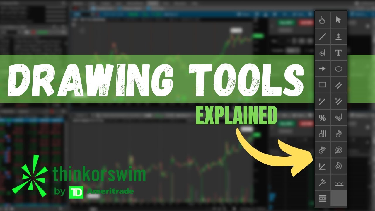 'Video thumbnail for Drawing Tools for Beginners in ThinkorSwim'