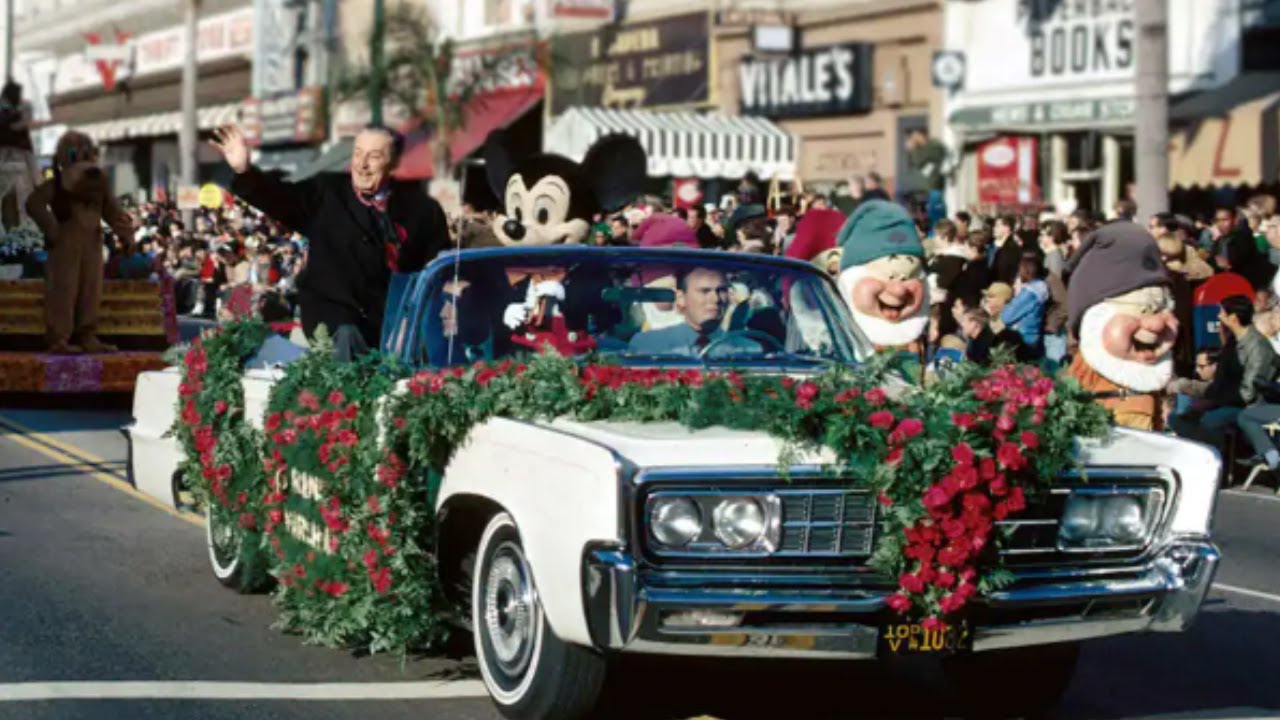 'Video thumbnail for Walt Disney Grand Marshall for the Rose Parade  - DISNEY THIS DAY - January 1, 1966'
