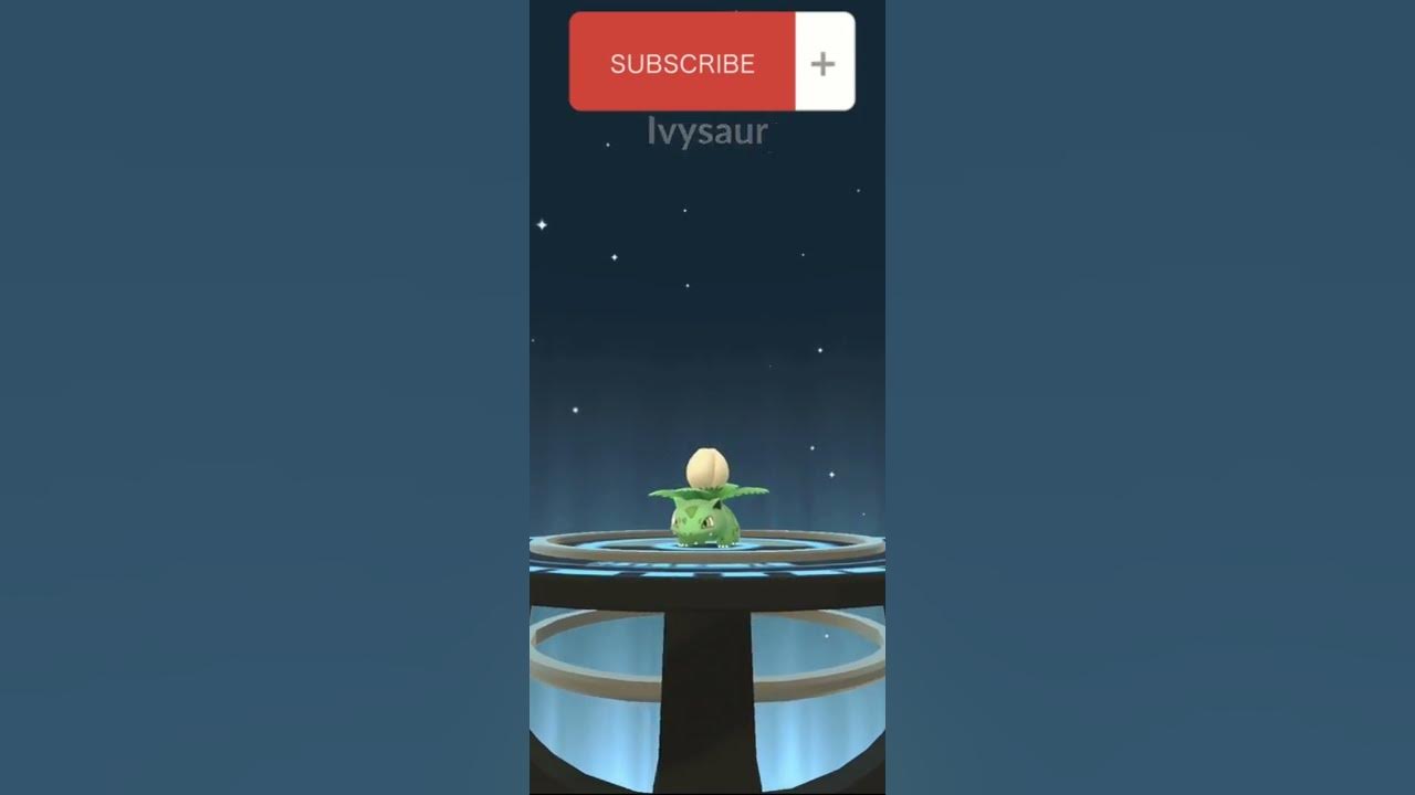 Video thumbnail for 95 % IV SHINY BULBASAUR CLASSIC COMMUNITY DAY + EVOLUTION IN VENUSAUR! #shorts #communityday