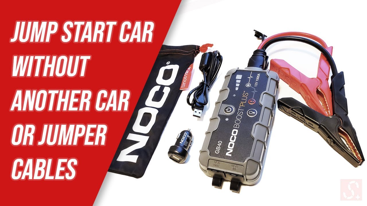 Video thumbnail for Jumping A Dead Battery With Ease Using A NOCO GB40 Booster - No More Jumper Cables