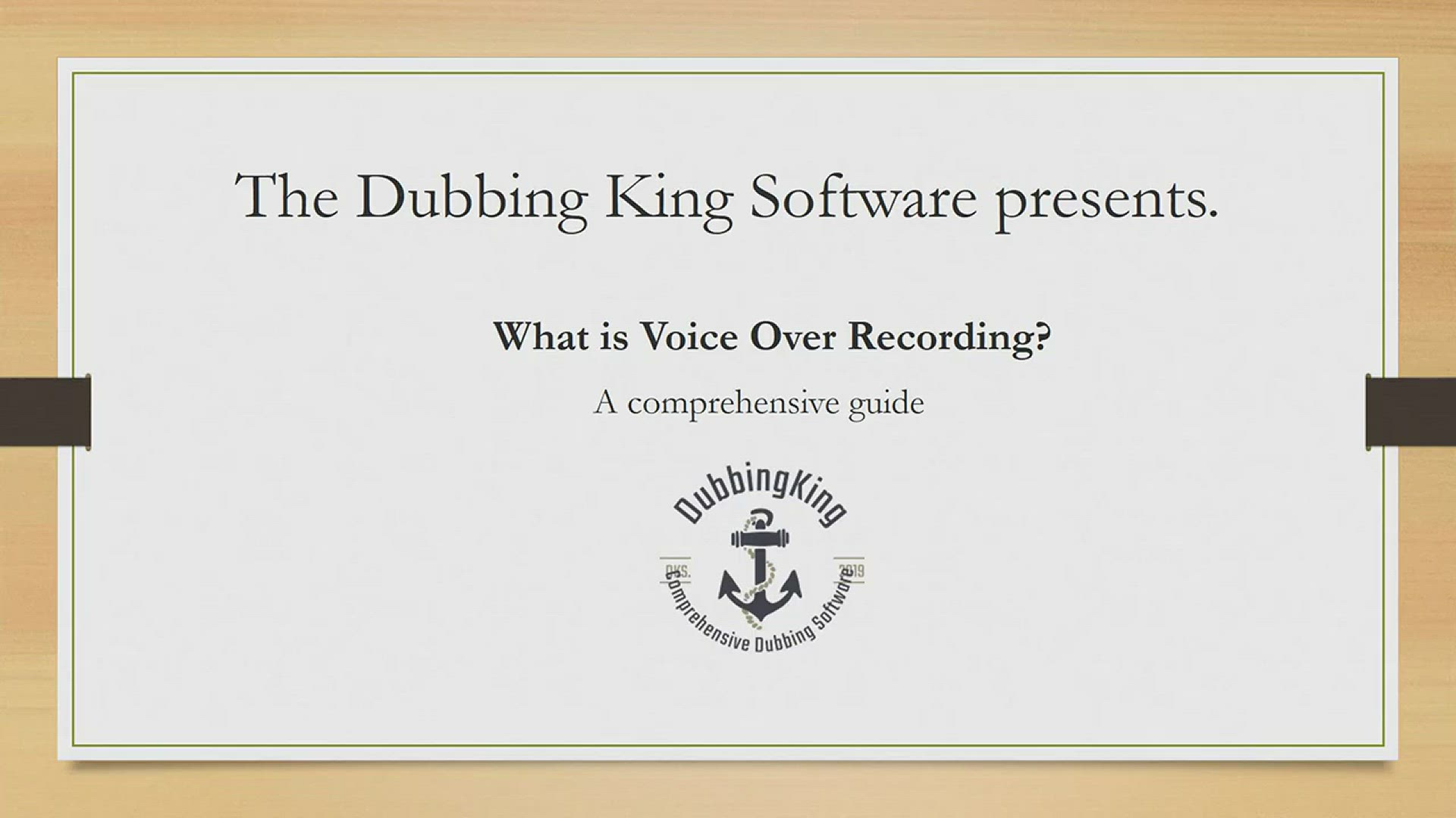 'Video thumbnail for What Is Voice-Over Recording? (Case Study)'