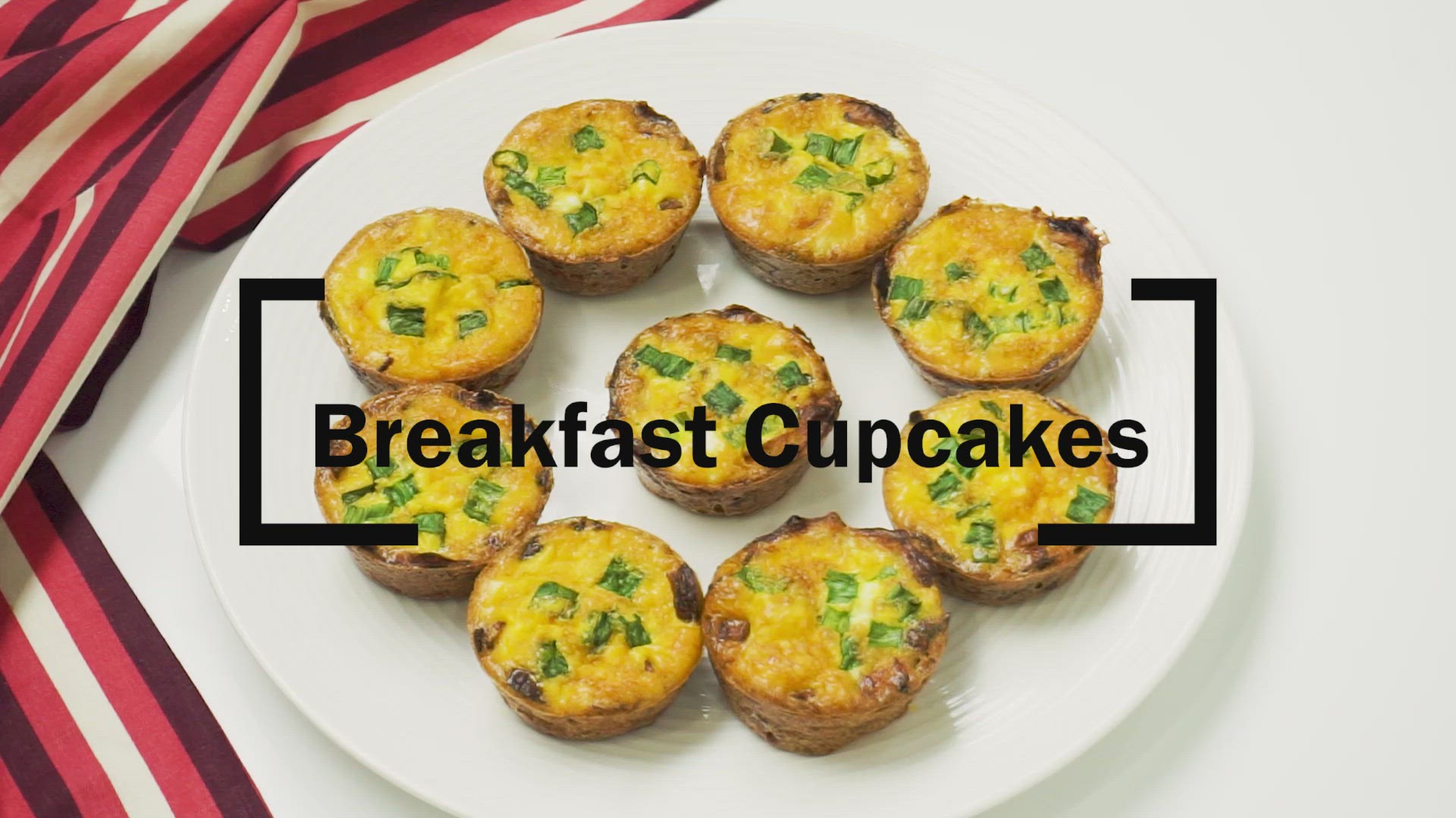 Video thumbnail for Breakfast Cupcakes Recipe