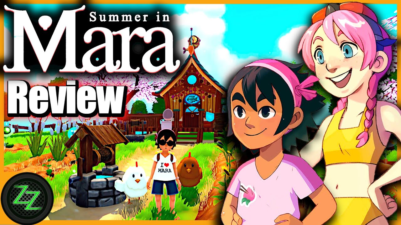 'Video thumbnail for Summer In Mara Review - Test - relaxed Survival Adventure im Anime Style (Deutsch-German, subtitles)'