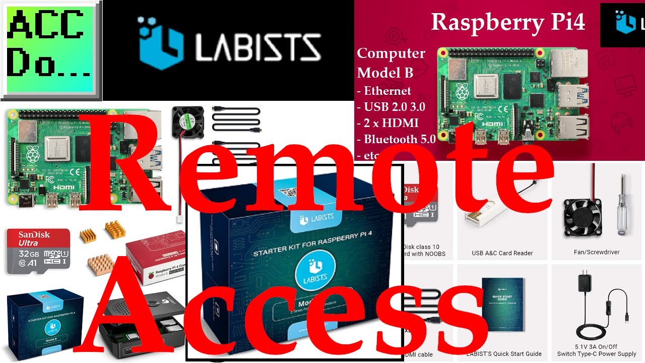 'Video thumbnail for Raspberry Pi 4 Remote Access'