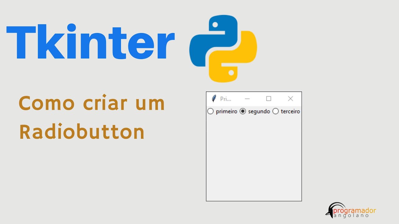 Video thumbnail for Curso Tkinter - Radiobutton #8
