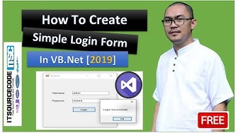 'Video thumbnail for How to Create Simple Login Form In VB.Net | VB.Net Create a Simple Login Form [ 2021 ]'