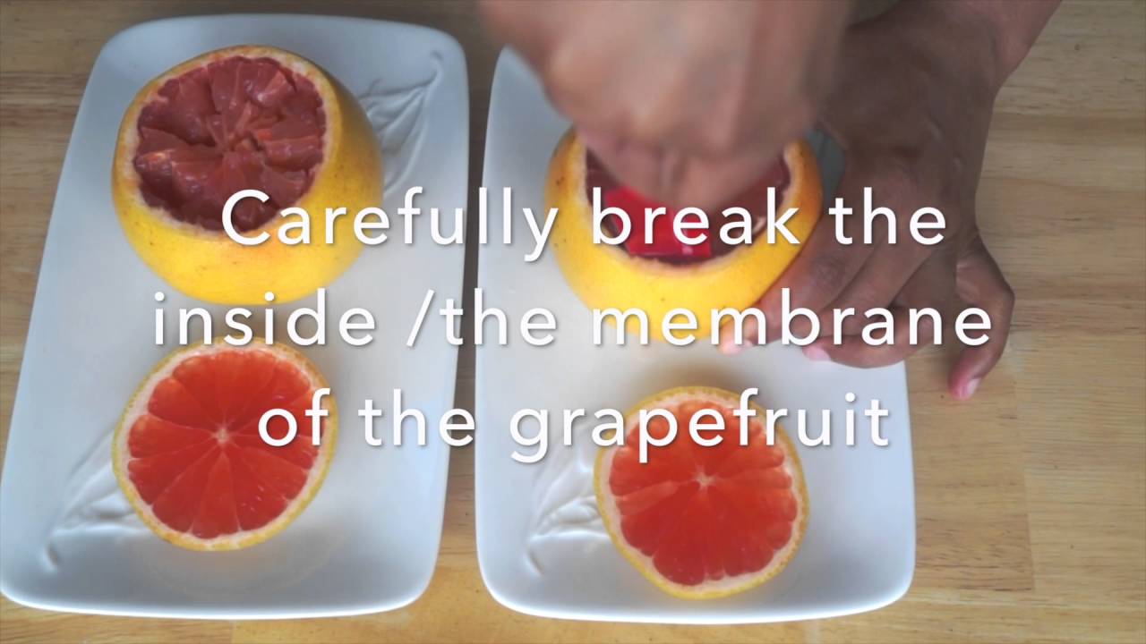 'Video thumbnail for Quick and Easy Grapefruit Snack'