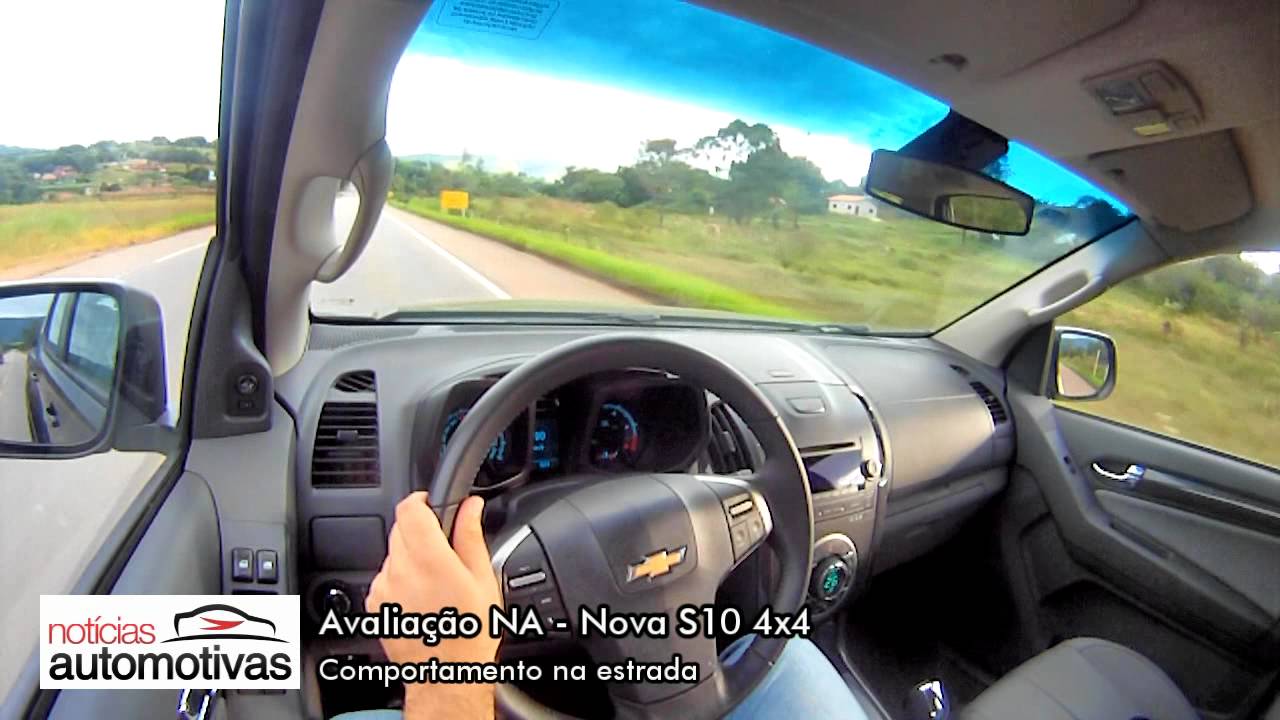 'Video thumbnail for Nova S10 4x4 - Estrada - NoticiasAutomotivas.com.br'