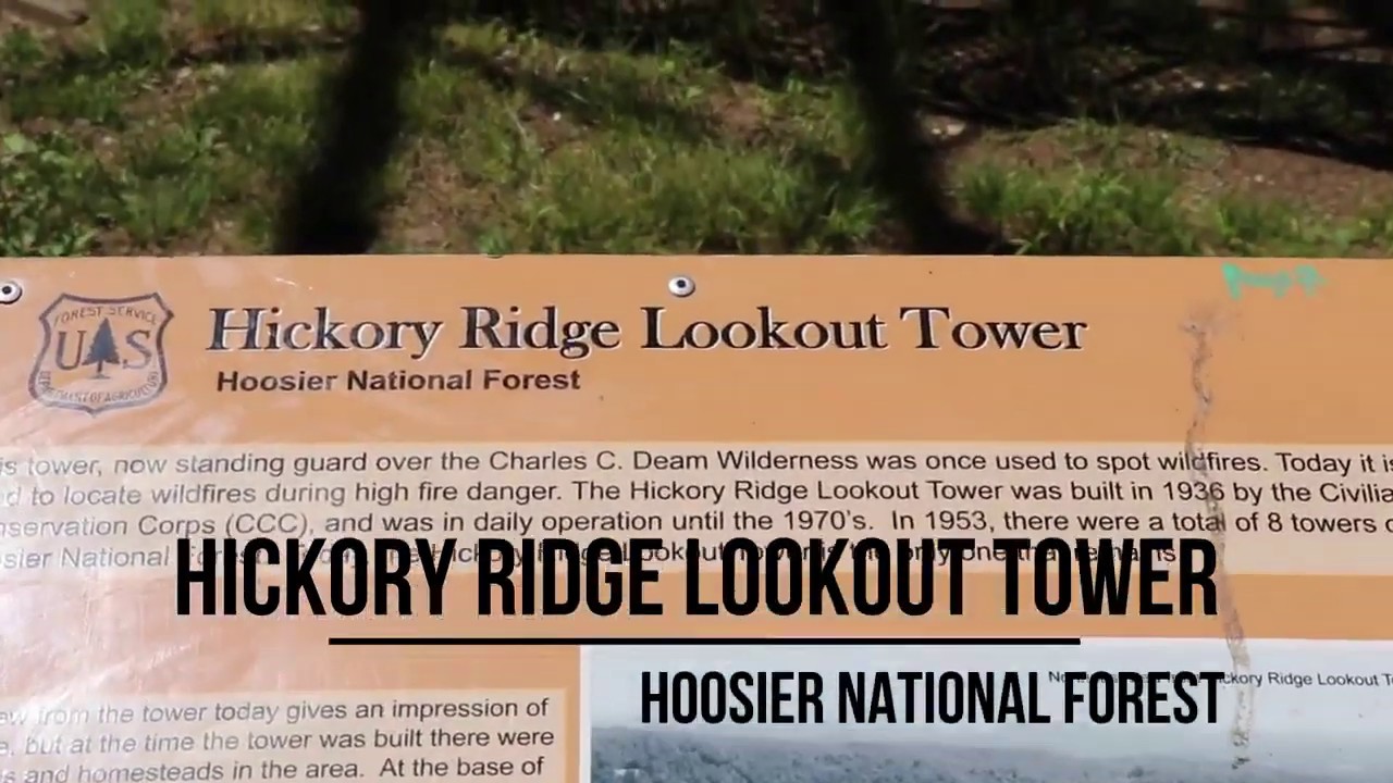 'Video thumbnail for Hickory Ridge Lookout Tower'