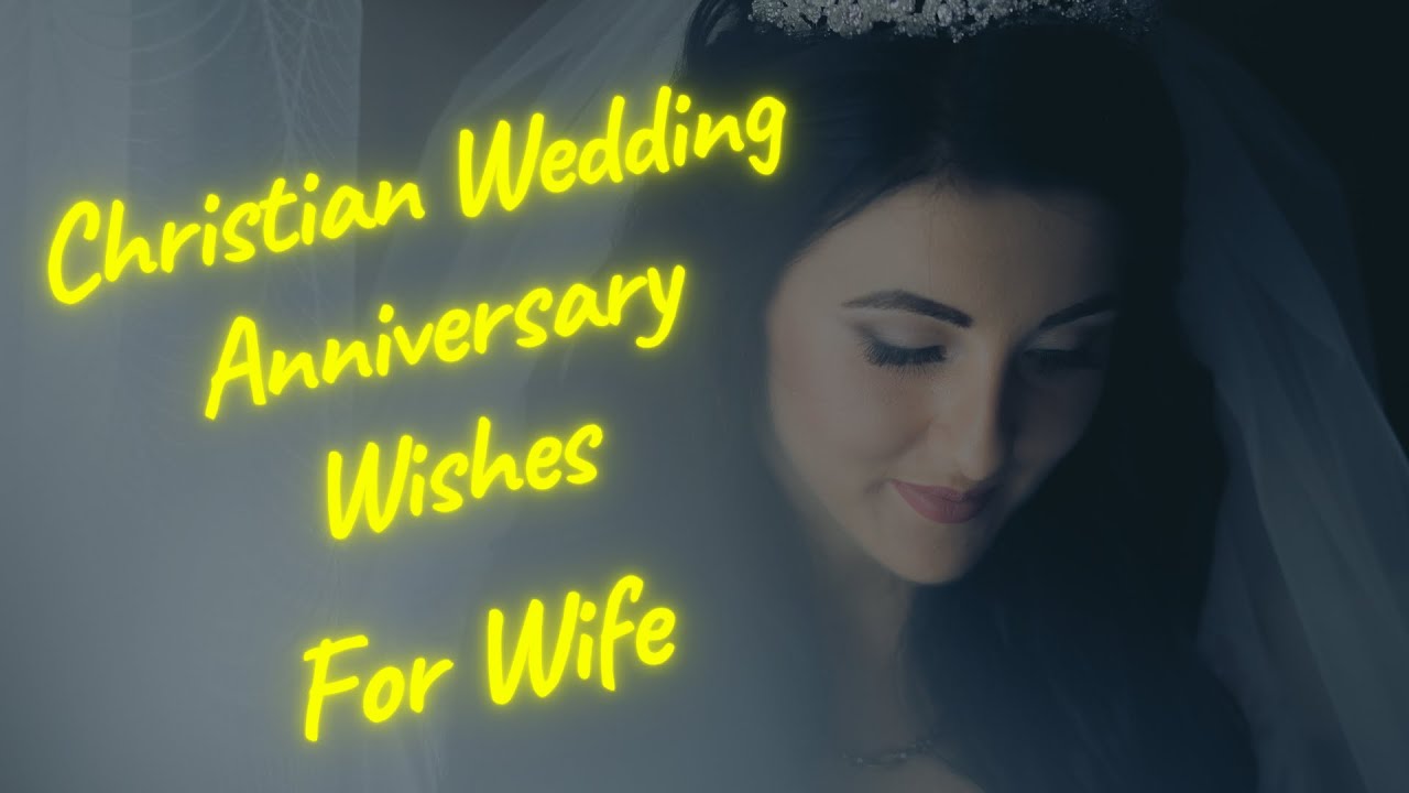 'Video thumbnail for CHRISTIAN WEDDING ANNIVERSARY WISHES FOR WIFE : KAVEESH MOMMY'