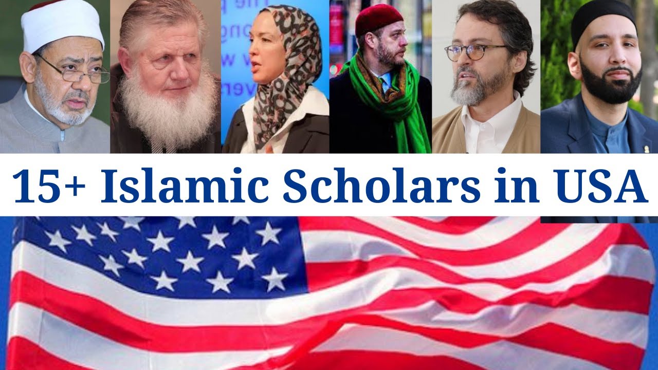 'Video thumbnail for Top 15+ Muslim Scholars in USA || Islamic Scholars in America'